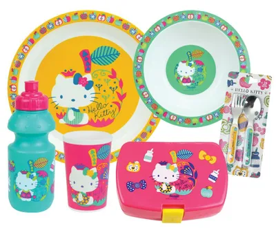Zdjęcie produktu dla Zestaw naczyń dla dzieci Hello Kitty