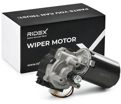Produktbild von RIDEX 295W0017 Wischermotor Vorne für AUDI A3 Schrägheck (8P1) 80 (89, 89Q, 8A, B3) passend für MERCEDES-BENZ B-Klasse (W245) SLK (R170) für FORD