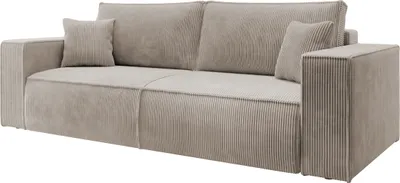Produktbild von Selsey Farese 3-Sitzer Schlafsofa mit BettzeugbehŠlter 257 cm in beige