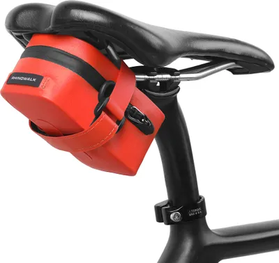 Produktbild von Fahrradtasche Rhinowalk - RK5200 unter dem Sattel orange-rot