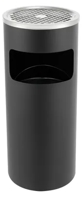 Obrázok produktu pre Odpadkový kôš – 15 l – s vyberateľným vnútorným vedrom – železo – čierny