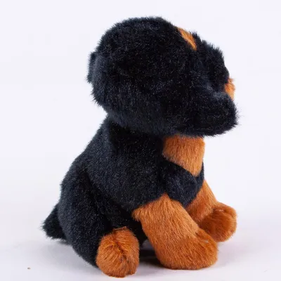 Produktbild von Kuscheltier Rottweiler klein 12 cm sitzend