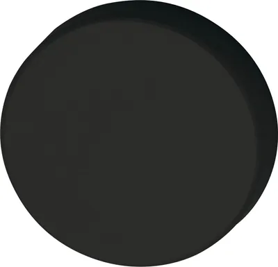 Produktbild von Hewi Blindrosetten flach  ø55x10,5mm mit Gewindeschrauben Polyamid tiefschwarz