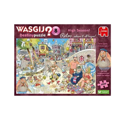 Produktbild von Wasgij Retro Destiny 8 - High Season! 1000 Teile
