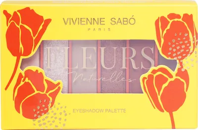 Produktbild von Vivienne Sabo - Eyeshadow Palette -Fleurs Naturelles 02 - Tulipe