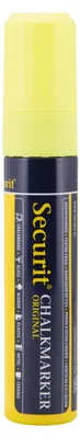 Produktbild von Securit® Original Kreidemarker mit Block-Spitze in Gelb - Kreidestifte