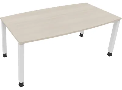 Produktbild von Bespr.ti. Tonneau Vierfuß Quadrat B1800xT800/900xH680-820 ws/Akazie
