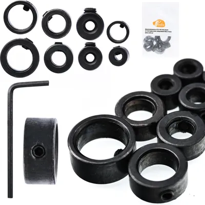 Produktbild von Rosfix Bohranschläge 3-16 mm, 8 Stück + Schlüssel