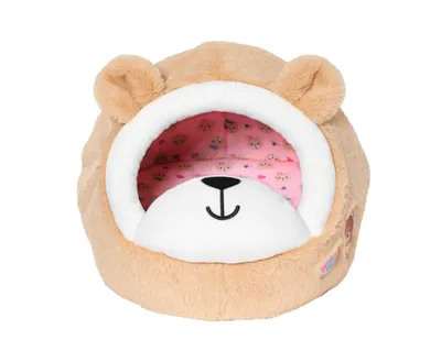 Produktbild von BABY born Bärenhöhle, Kuschelhöhle für Teddybären aus weichem Plüsch
