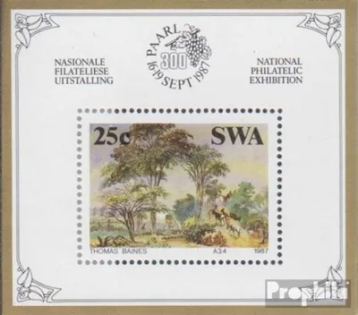 Produktbild von Briefmarken Namibia - Südwestafrika 1987 Mi Block8 (kompl.Ausg.) FDC Historisches Südwestafrika