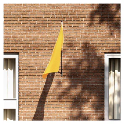 Produktbild von Flaggenhalter für 1 Flagge Wandmontage Schwarz Stahl