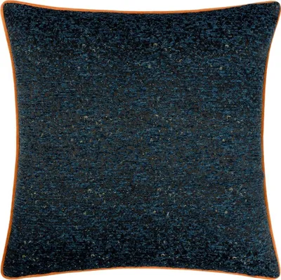 Productafbeelding van Paoletti - Paspeliert - Kussenhoes, chenille RV3177 (50 cm x 50 cm) (Marineblauw)