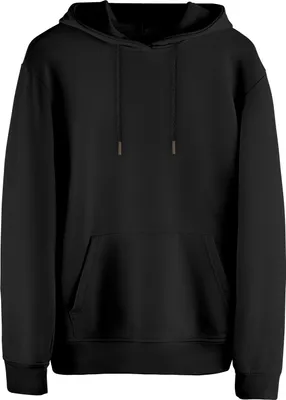 Produktbild von Stark Soul®  Hoodie – Kapuzen-Sweater, Blank, Damen und Herren, 270 GSM - innen angeraut - French Terry, Farbe: Schwarz, Gr: M