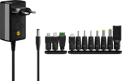 Image de Goobay 64568 chargeur universel pour appareils mobiles Noir AC Indoor