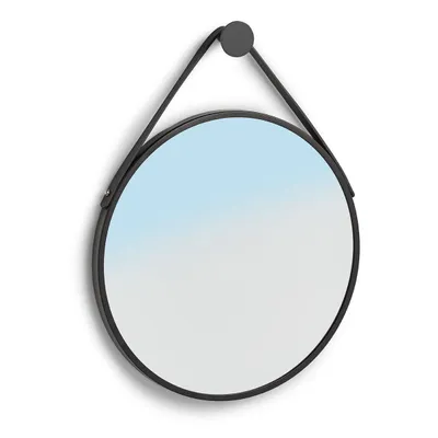 Zdjęcie produktu dla Okrągłe lustro ścienne w metalowej ramie, Ø 40 cm