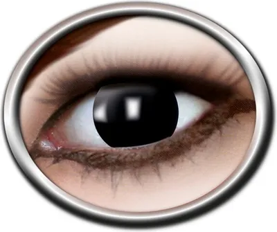 Produktbild von Zoelibat Eyecatcher 3 Monats-Kontaktlinsen Blind Black