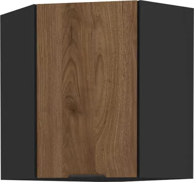 Produktbild von Eck-Hängeschrank Monza nussbaum 60x60 GN-72 1F (45°)