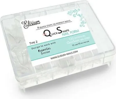 Zdjęcie produktu dla Elisium Formy do paznokci Typ 2 A120