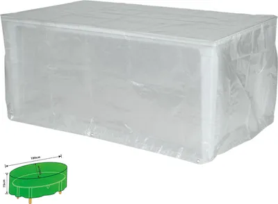 Produktbild von Wehncke Schutzhülle für Gartentische - 180x100x75 cm; 79291