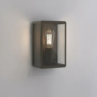 Immagine prodotto di Astro Homefield 160 - Lampada da parete per esterni in bronzo IP44, E27