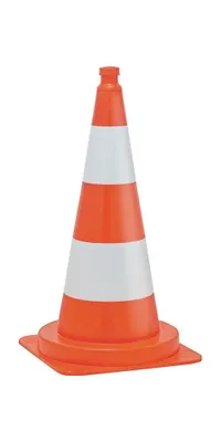 Produktbild von Leitkegel Hhe 750 mm tagesleuchtend Gewicht 3,4 kg, 40 x 40 cm