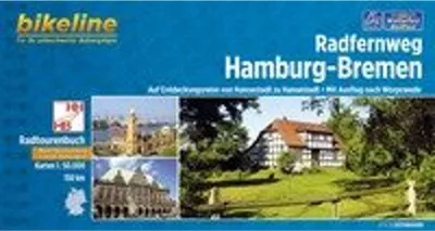 Produktbild von Bikeline Radtourenbuch Radfernweg Hamburg-Bremen