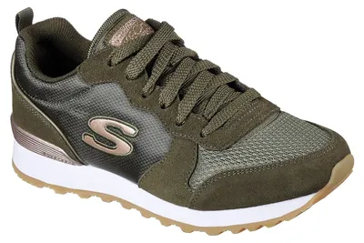 Produktbild von Skechers Street OG 85 GOLD'N GURL Sneakers Damen Grün, Schuhgröße:42 EU