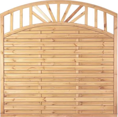 Produktbild von T&J FREIBURG Zaunelement Doppelbogen 180x180/160