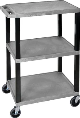 Produktbild von LUXOR Etagenwagen grau 61,0 x 46,0 x 86,5 cm
