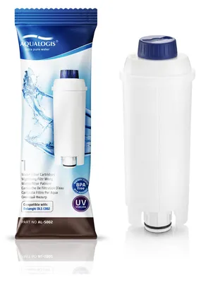 Obrázek produktu pro Vodní filtr Aqualogis AL-S002 pro kávovary Delonghi DLSC002 - Univerzální vodní filtr pro kávovary - Vodní filtr pro kávovary na espresso