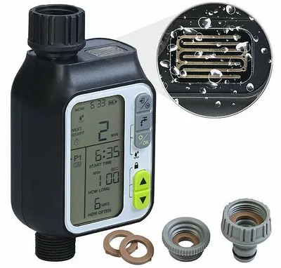 Image de Programmateur d'arrosage numérique avec capteur de pluie