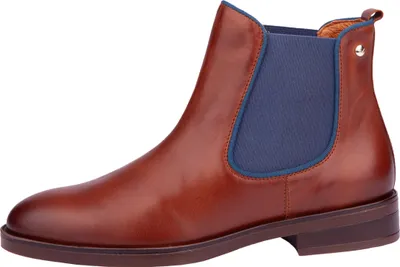 Produktbild von Pikolinos Damen Stiefelette Leder Chelsea Boot mit Gummizug Puertollano W3C-8594, Größe:37 EU, Farbe:Braun