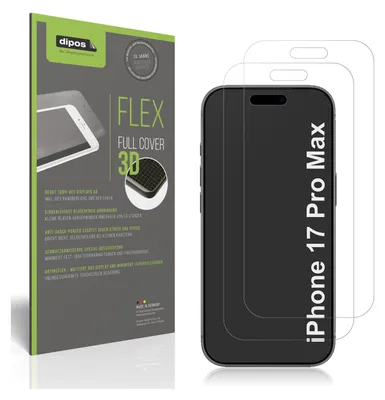 A product package for screen protectors is shown next to a representation of a smartphone with screen protectors applied.