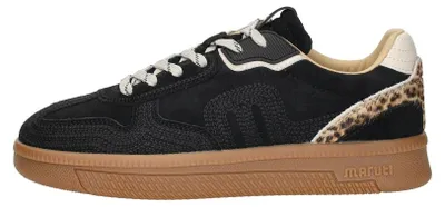 Produktbild von Maruti Yale Stickereisneaker, flach, schwarz, Größe 43