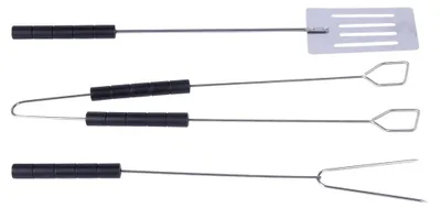 Obrázek produktu pro Sada grilovacích nástrojů - příslušenství pro grilování - 3 kusy