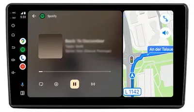 Obrázek produktu pro Autorádio pro Citroën Berlingo 2 B9 a Peugeot Partner (2008–2019) s podporou CarPlay a Android Auto, Android, GPS navigace, Wi-Fi, Bluetooth, DAB+RDS, SWC, 9 palců, 64 GB