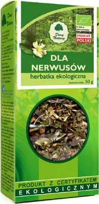 HERBATKA DLA NERWUSÓW BIO 50 g - DARY NATURY