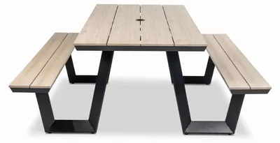 Produktbild von Picknicktisch | Coffee Bay | Holz | Aluminium & Polywood