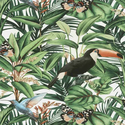 Produktbild von Erismann Vliestapete 10121-07 Paradiso 2 Floral grün 10,05 x 0,53 m