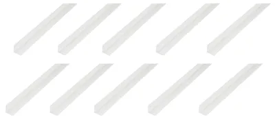 Immagine prodotto di Profilo angolare Alberts 10 x, PVC, bianco, 80 x 80 x 2 mm, lunghezza 2 m