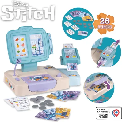 Produktbild von Smoby Spielzeug Spielwelt Shopping Stitch Supermarktkasse 7600350119