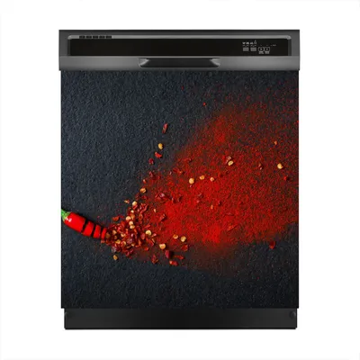 Produktbild von Magnete Dekorative 60x60 cm Küche Magnetmatte Spülmaschine - Gewürze Gemüse