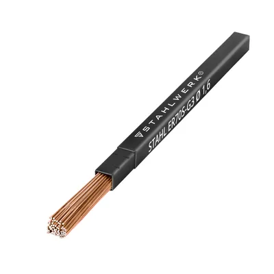 Obrázek produktu pro STAHLWERK Svarovací tyce TIG ER70S G3 ocel 1,6 x 500 mm 2 kg