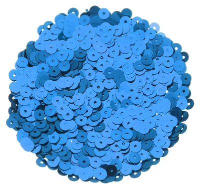 Flache Pailletten 5 mm, 30.000 Stück, dunkelblau, DIY