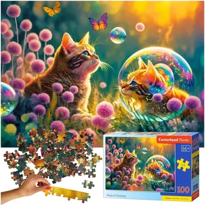 Produktbild von CASTORLAND Puzzle Magic Morning 100 Teile