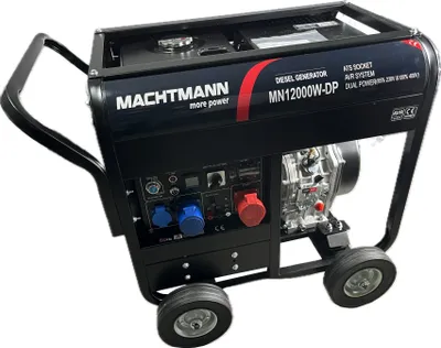 Obrázek produktu pro MACHTMANN-MN12000W-DP-ATS Dieselový generátor 11,8 kVA, 9,5 kW Dual Power 400V