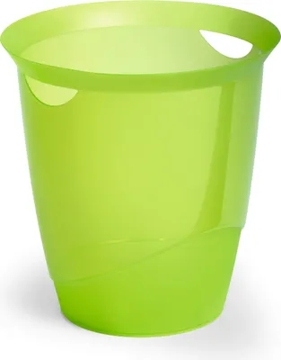 Image de DURABLE Corbeille à papier TREND 16L ronde, Vert, 1701710017