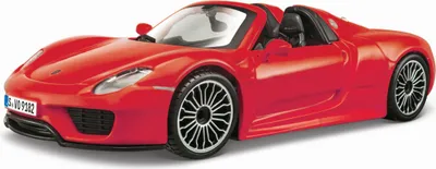 Produktbild von BBurago Porsche 918 Spyder 1:24 21076R