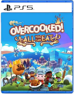 Produktbild von Team17 Overcooked! All You Can Eat, PlayStation 5, Multiplayer-Modus, E (Jeder), Physische Medien