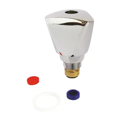 Produktbild von Tête universelle croisillon laiton chromé- M18/150
